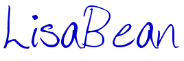LisaBean шрифт