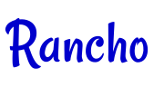 Rancho шрифт