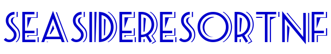 SeasideResortNF шрифт