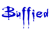 Buffied шрифт