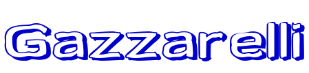 Gazzarelli шрифт