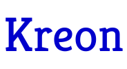 Kreon шрифт