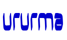 UrUrMa шрифт