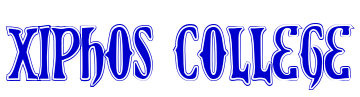 Xiphos College шрифт