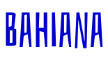 Bahiana шрифт