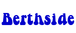 Berthside шрифт