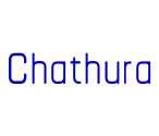 Chathura шрифт