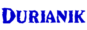 Durianik шрифт