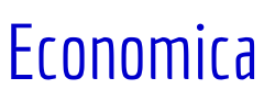 Economica шрифт