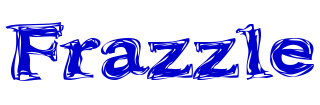 Frazzle шрифт