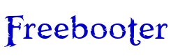 Freebooter шрифт