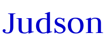 Judson шрифт