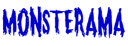 Monsterama шрифт