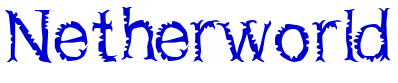 Netherworld шрифт