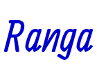Ranga шрифт