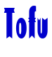 Tofu шрифт
